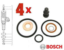 Charger l&#39;image dans la galerie, 4 kits joints injecteur Bosch moteur TDI 1.9 et 2.0- AUDI-VOLKSWAGEN-SEAT-SKODA
